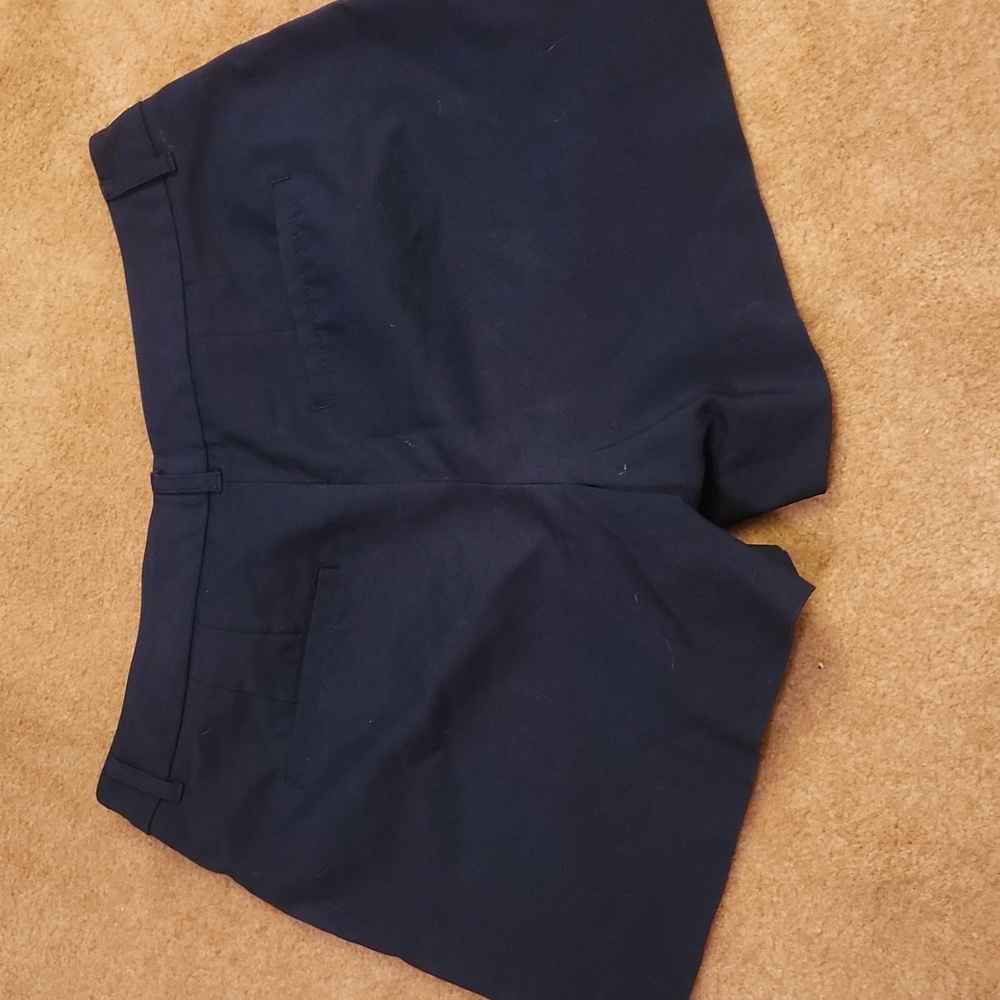 White House Black Market Dark Blue Women's Shorts - Picture 2 of 4
